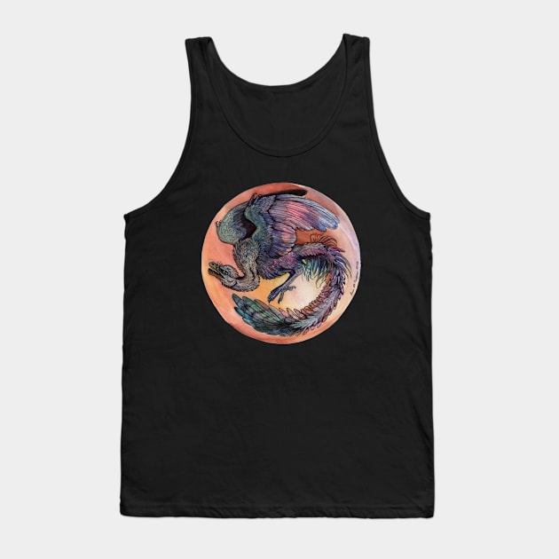 Archaeopteryx watercolors Tank Top by Shadowind